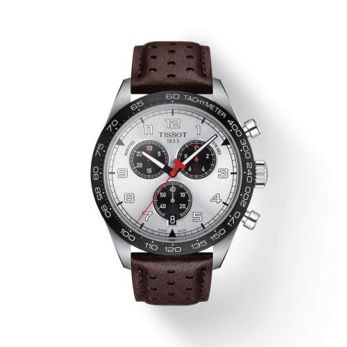 Tissot PRS 516 Quartz Chronograph Stainless Steel / Silver